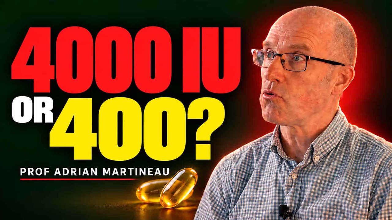 Prof. Adrian Martineau, vitamin D researcher