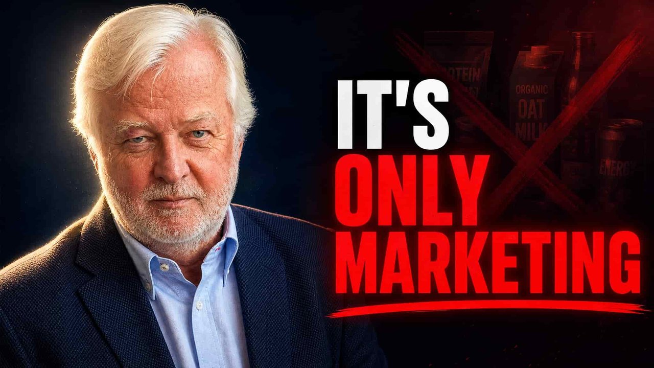Prof. Dr. Jürgen Vormann, with the words It's only marketing