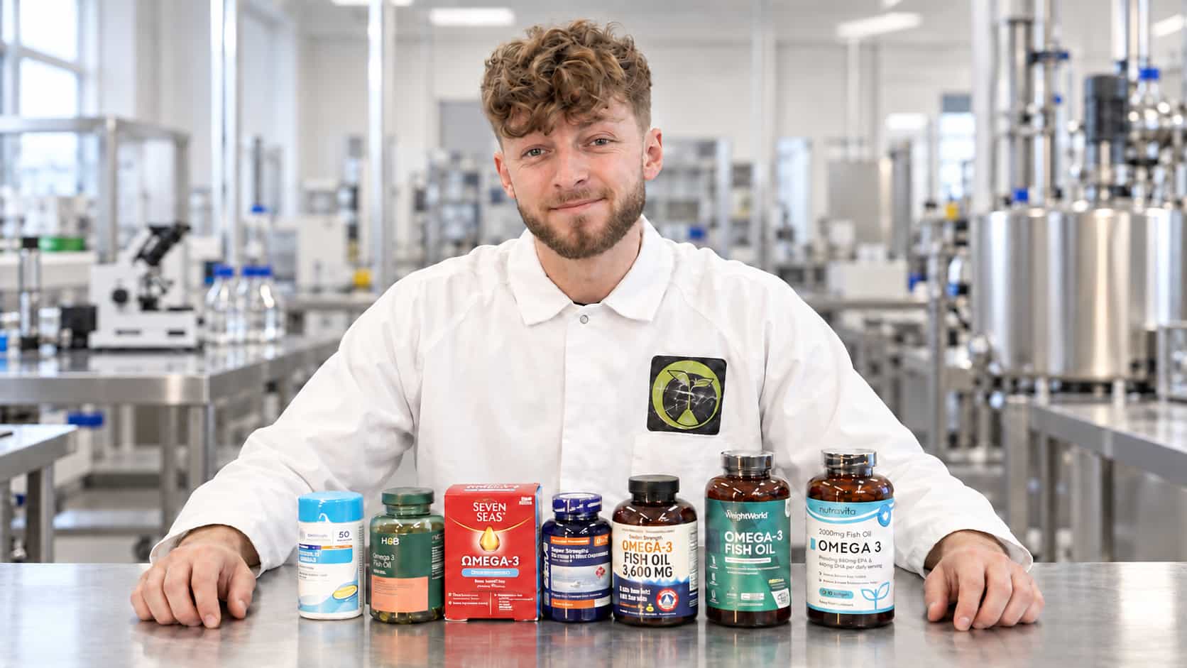 Logan with seven omega-3 supplement products