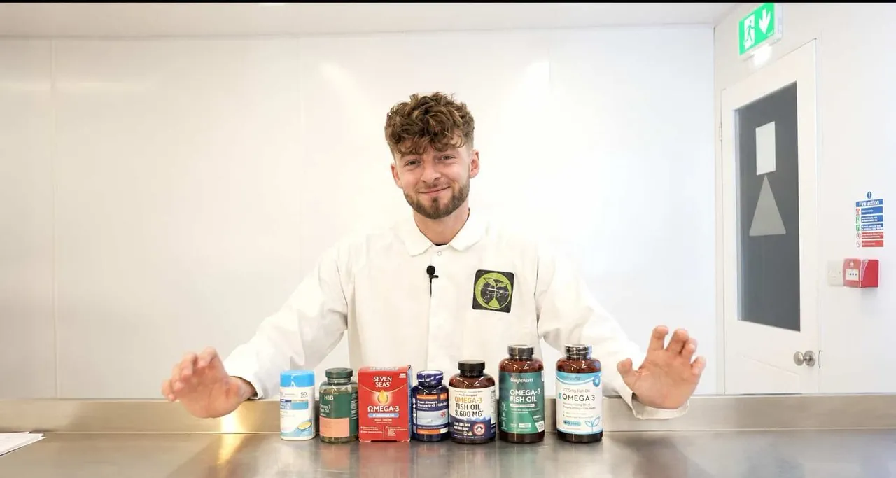 Logan with seven omega-3 supplement products